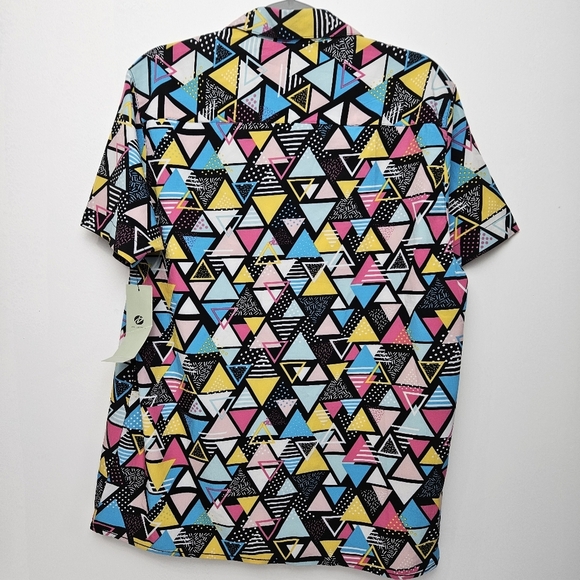 Oh Snap! Retro Print Shirt Button Up - Picture 5 of 8